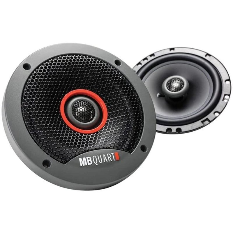 MB Quart Maxxsonics FKB116S Formula 6.5 Inch 2 Way Coaxial Car Audio Speakers